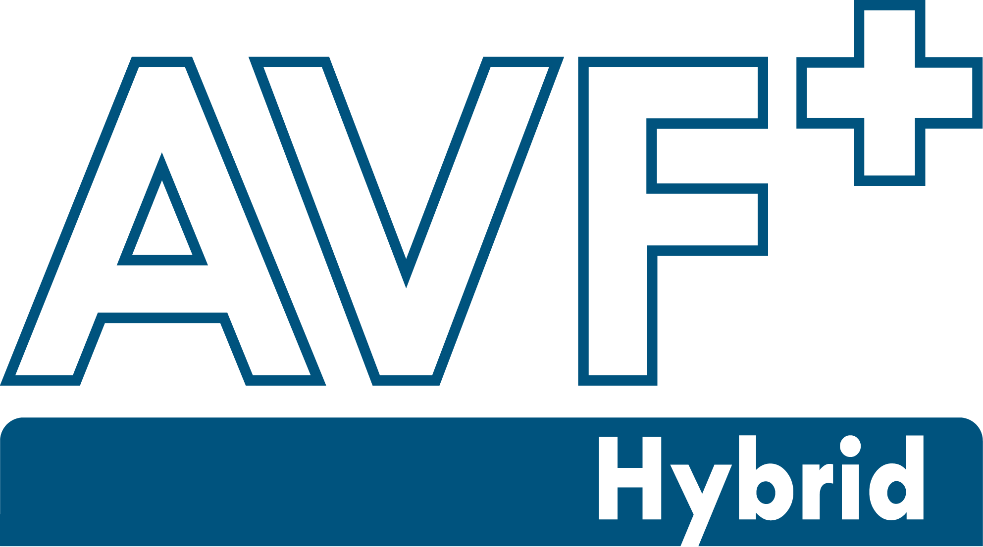 AVF+ Hybrid Logo